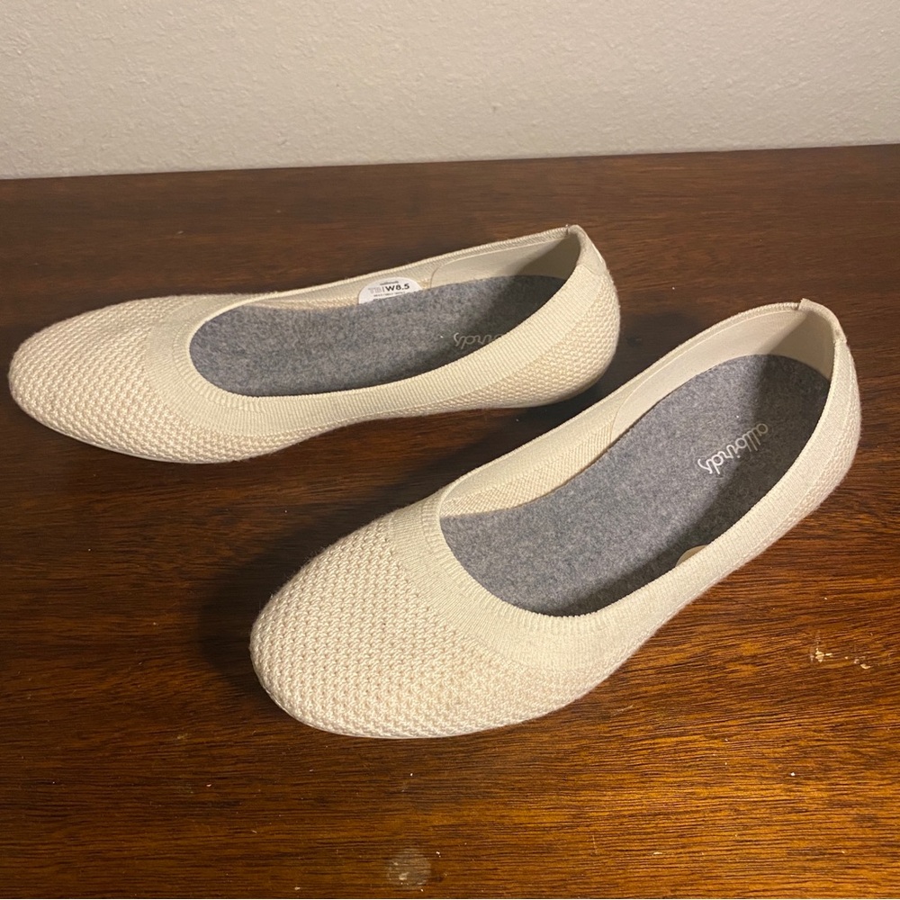 Cream Allbird Ballet Flats